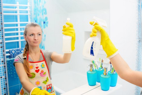 Professional carpet cleaning in a Putney home living room