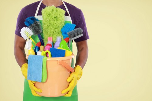 Putney Carpetcleaning team preparing safe carpet cleaning equipment