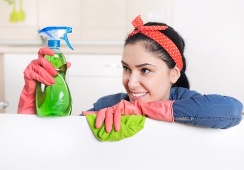 Local cleaning company in Putney servicing a modern office space