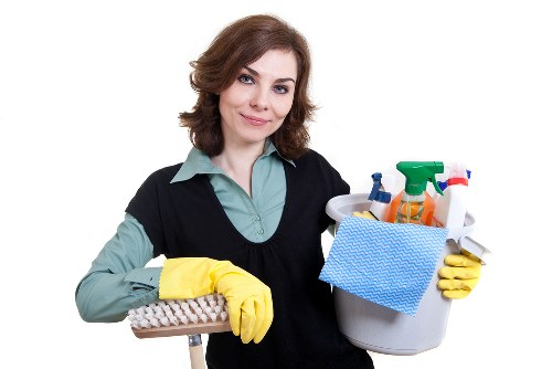 Emergency readiness and safe work practices during a carpet cleaning job